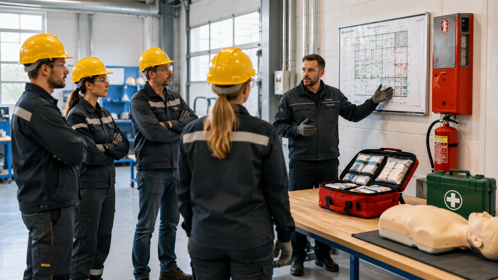 Brandschutz, Erste Hilfe & Arbeitssicherheit