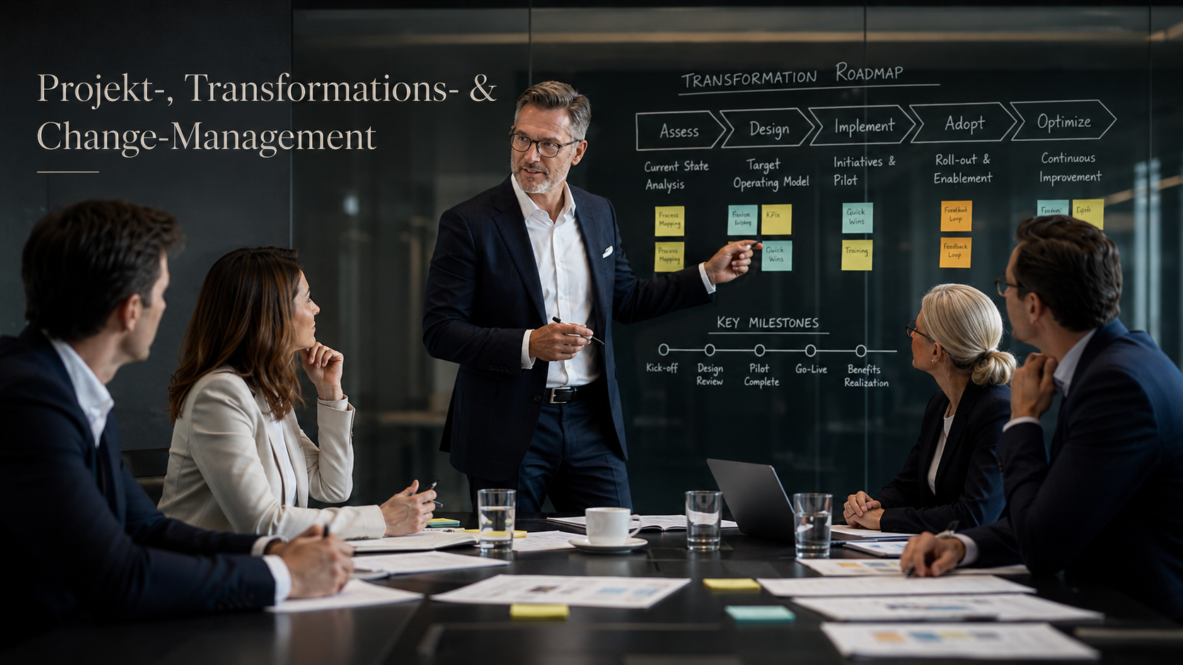 Projekt-, Transformations- & Change-Management