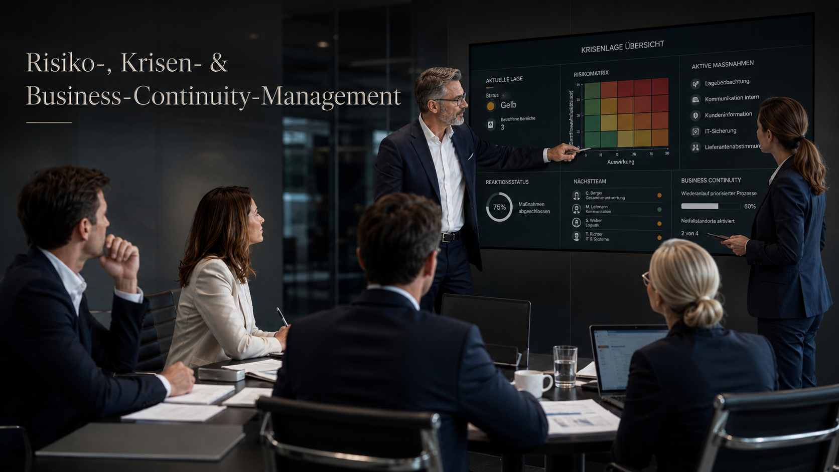 Risiko-, Krisen- & Business-Continuity-Management