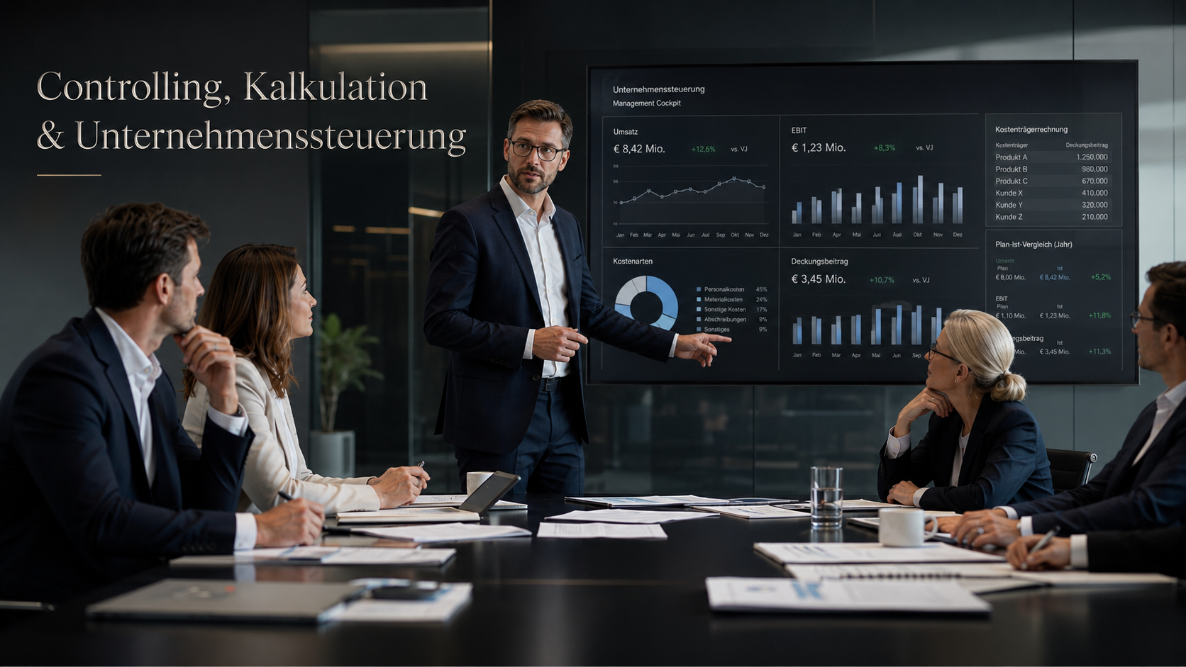 Controlling, Kalkulation & Unternehmenssteuerung